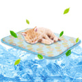 Ice Silk Dog Cooling Mat — Washable Summer Cooling Pad for Dogs and Cats