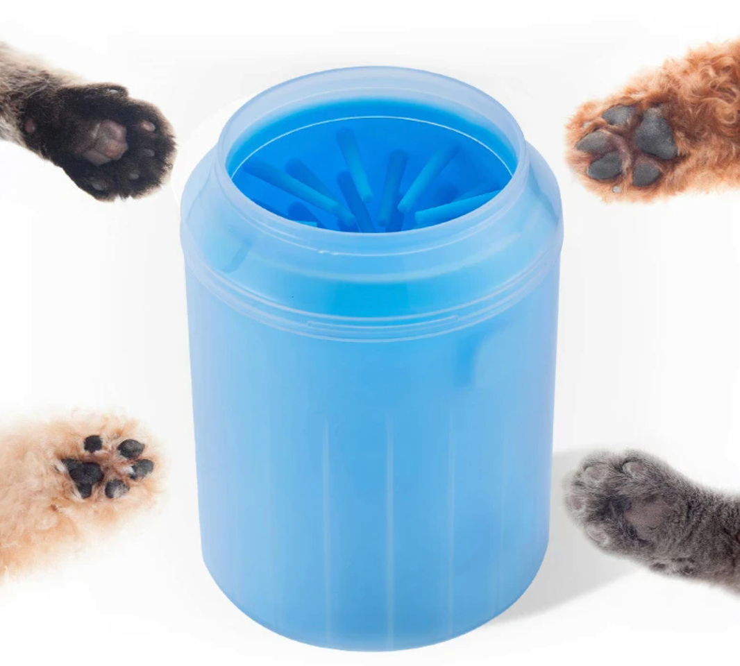 Dog Paw Cleaner Cup — Portable Silicone Paw Washer