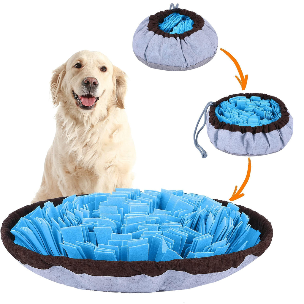 Adjustable Snuffle Mat — Foraging & Slow-Feeding Puzzle for Dogs